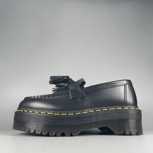 Dr. Martens Black Platform Loafers